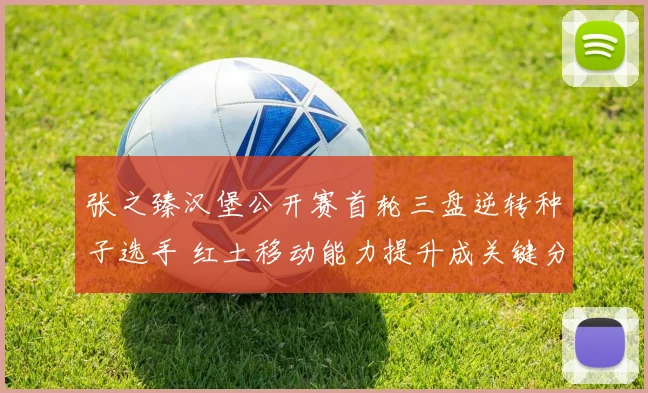 张之臻汉堡公开赛首轮三盘逆转种子选手 红土移动能力提升成关键分析